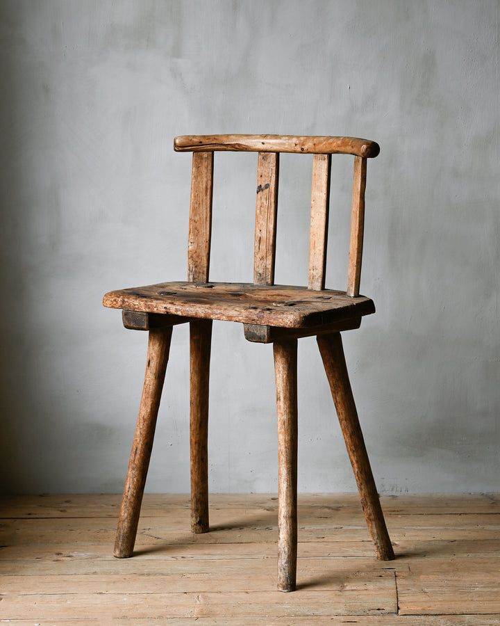 Scandinavian folk art chair