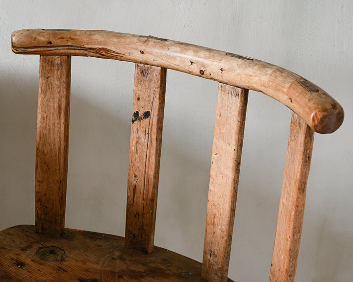 Scandinavian folk art chair
