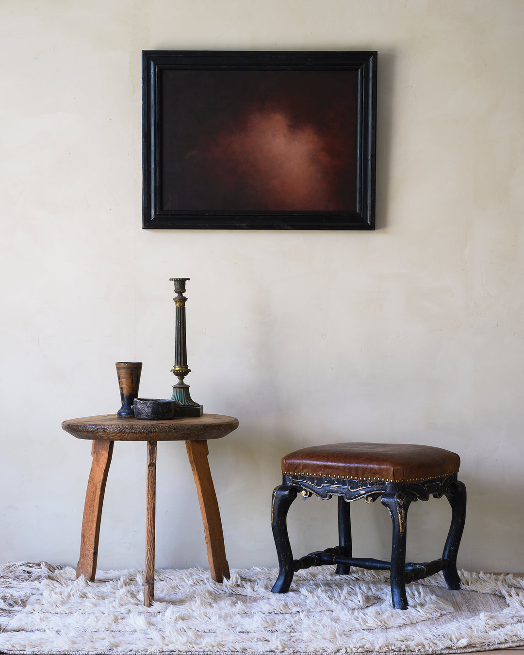 Swedish Baroque stool
