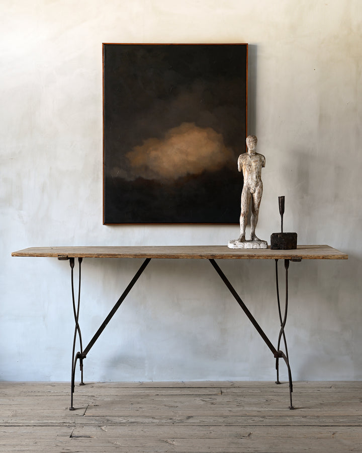 provincial Swedish trestle table
