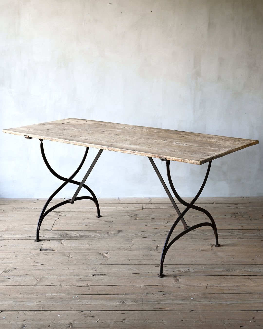 provincial Swedish trestle table