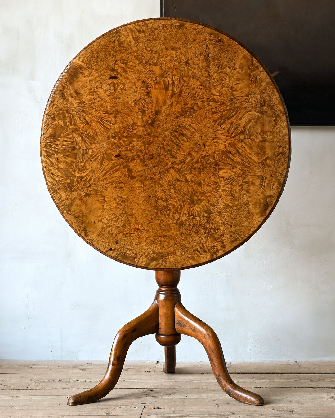 Swedish Rococo tilt-top table