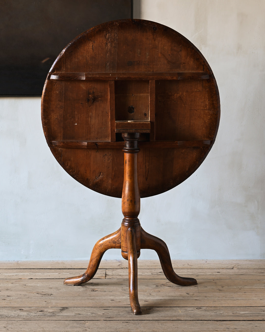 Swedish Rococo tilt-top table