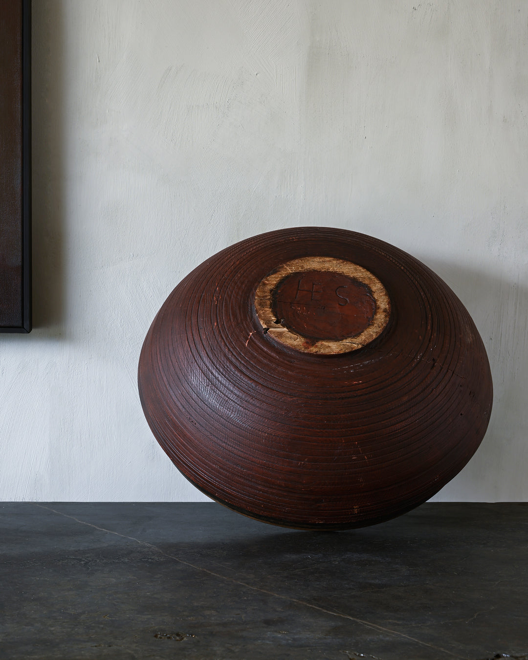 Folk Art Turned Bowl