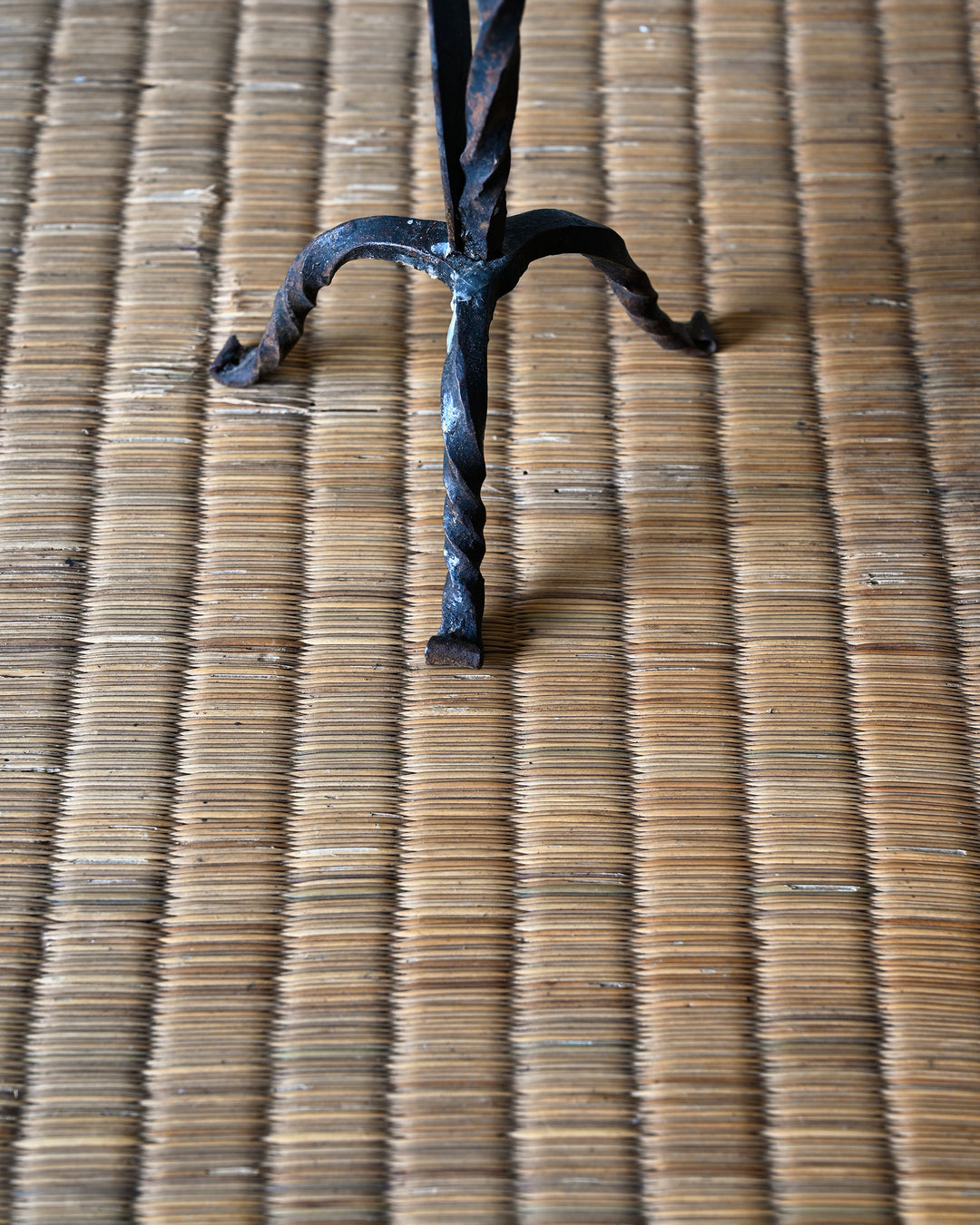 Faux Bamboo Table