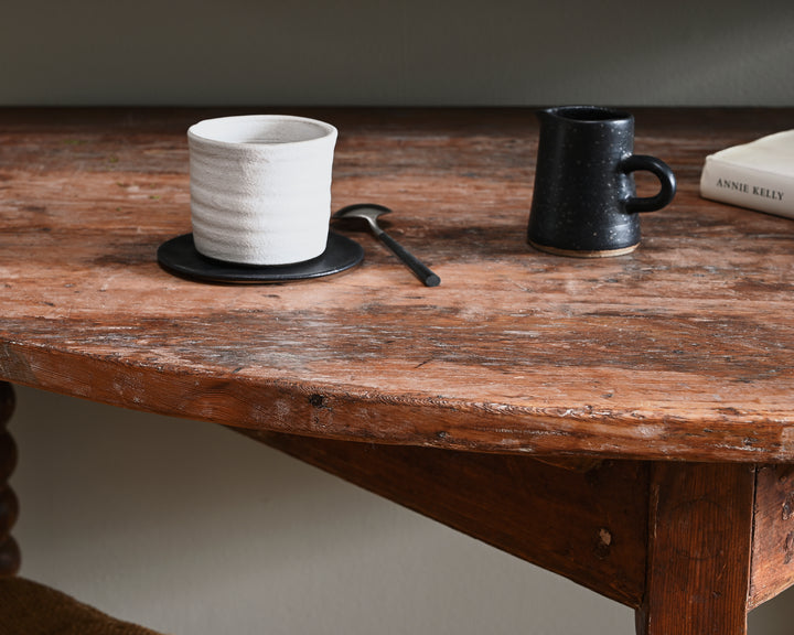 demi-lune console table