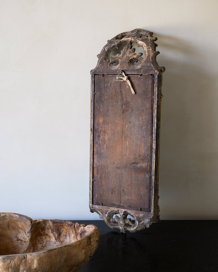 Gilt-wood Rococo mirror