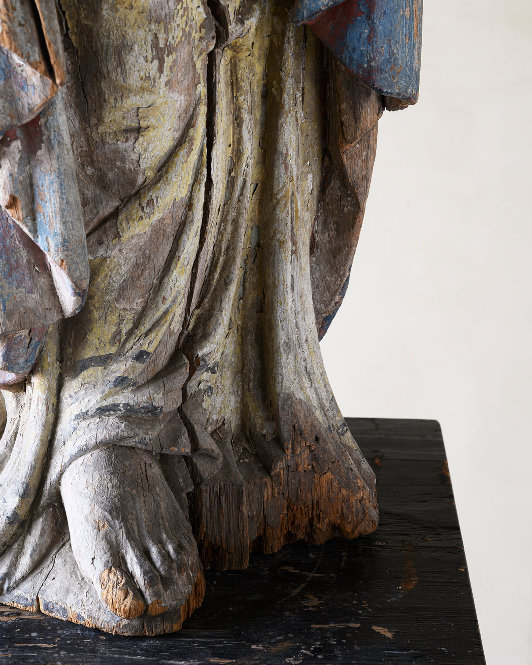 Wooden sculpture of St Peter