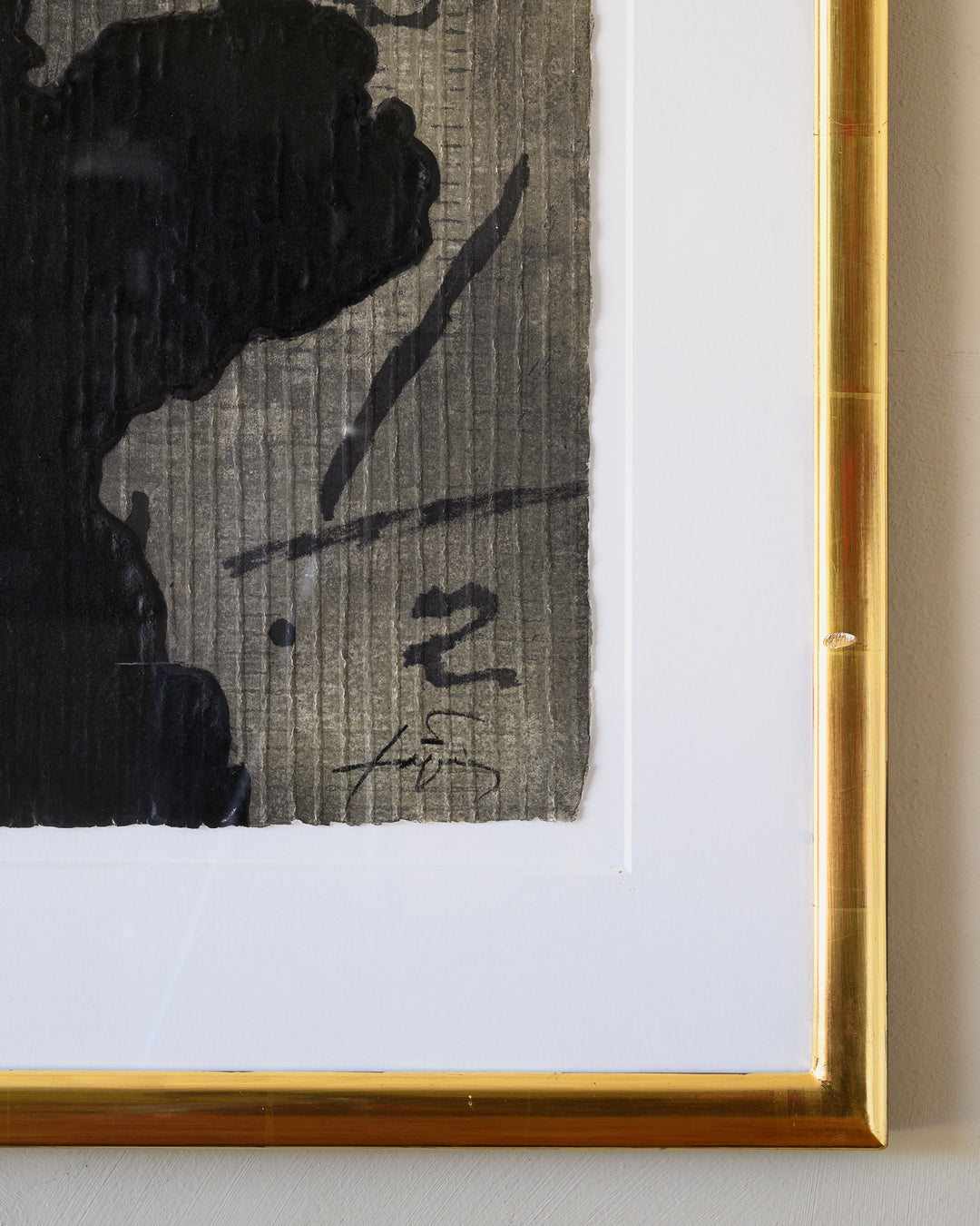 El Dit, 1987 by Antoni Tapies