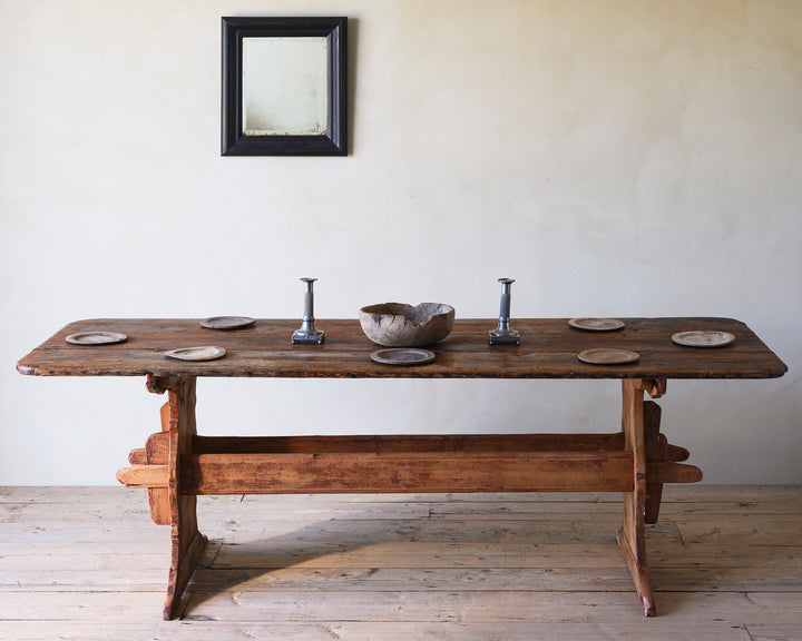 Swedish trestle table
